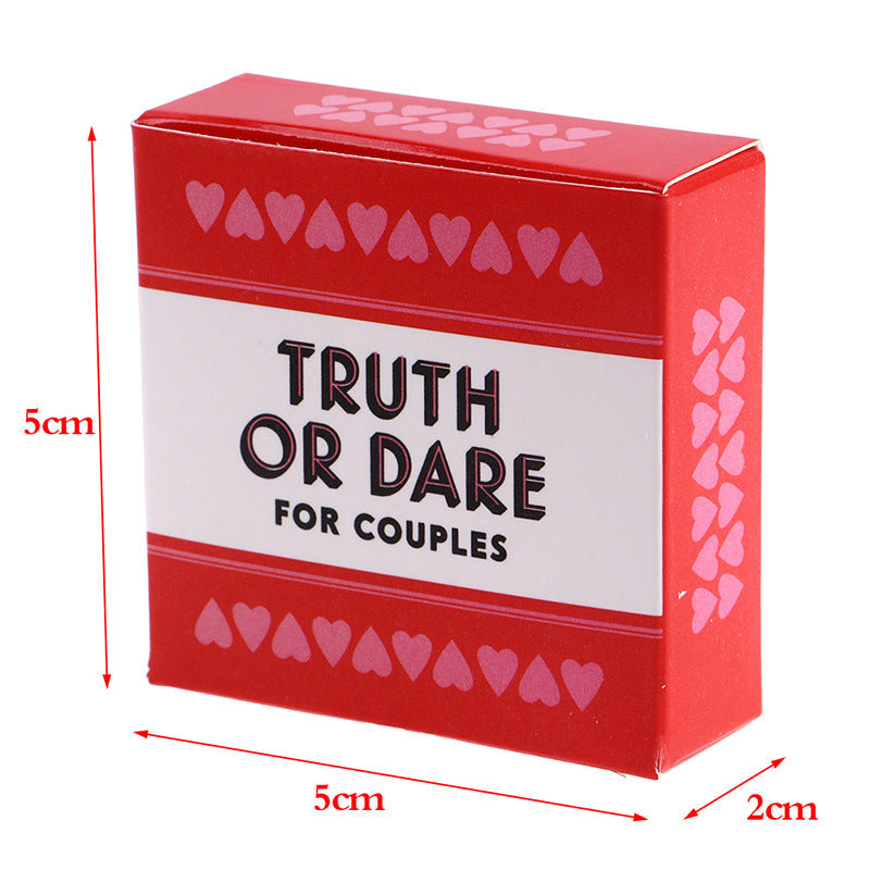 Truth Or Dare For Couples Cards