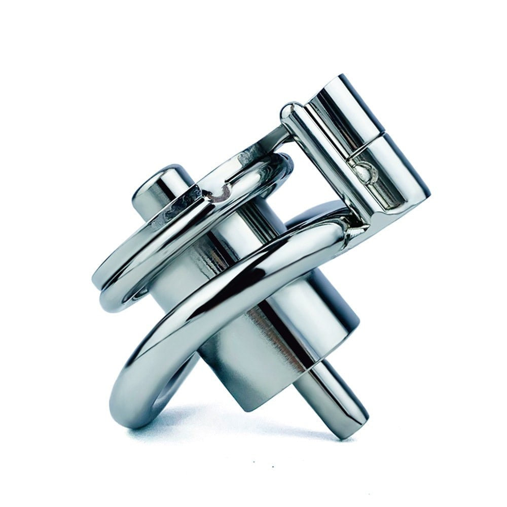 Wolf Tooth Chastity Cage With Penis Plug