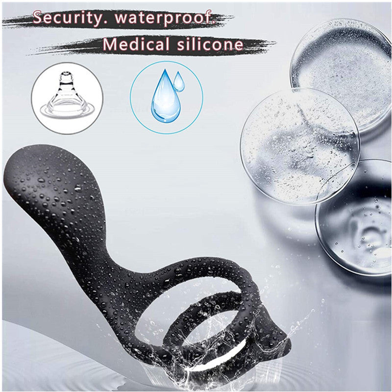 Vibrating Dual Cock Ring