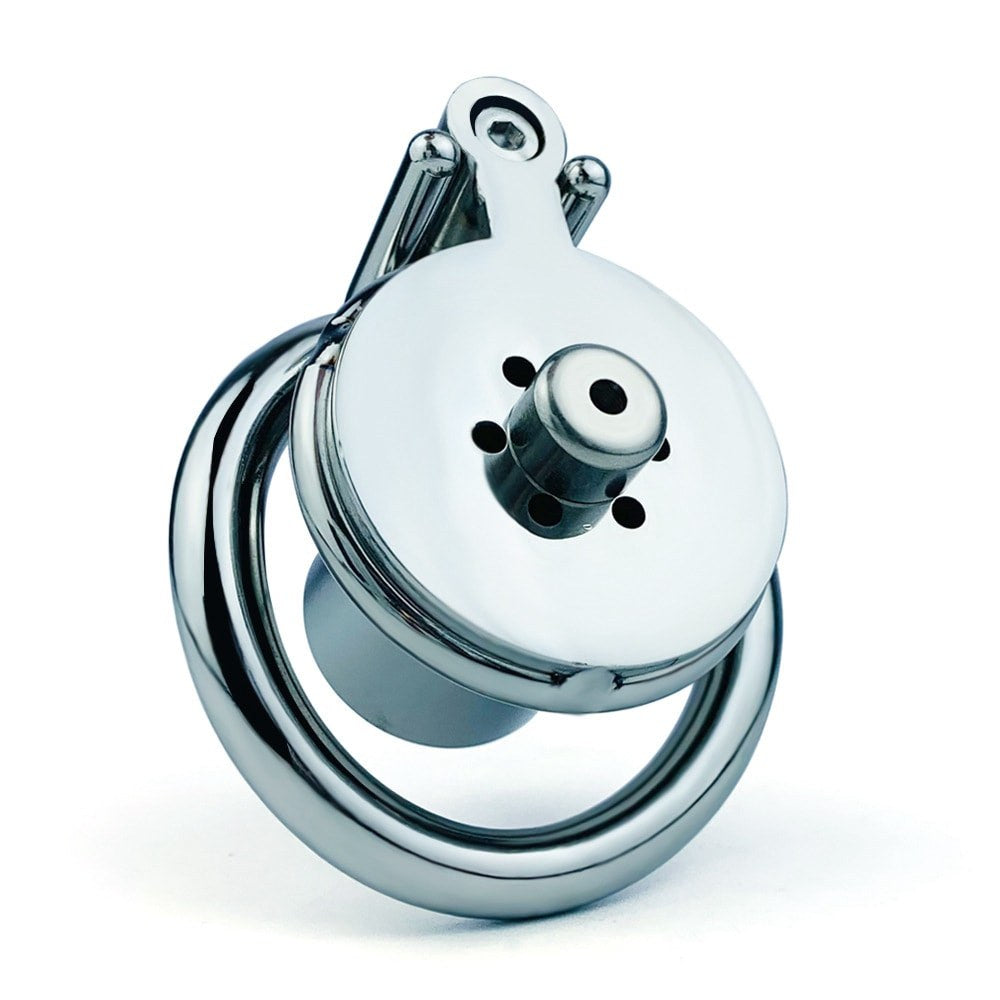 Wolf Tooth Chastity Cage With Penis Plug