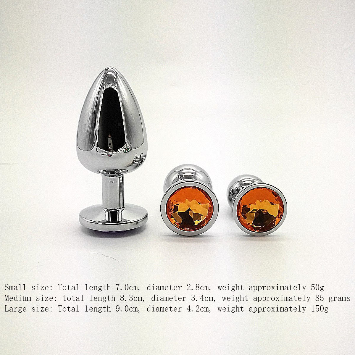 Stainless Steel Attractive Butt Plug