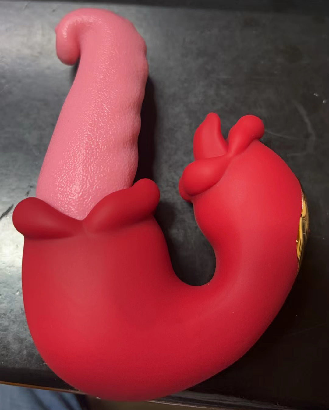 Tongue Licking Thrusting Clitoral Vibrator