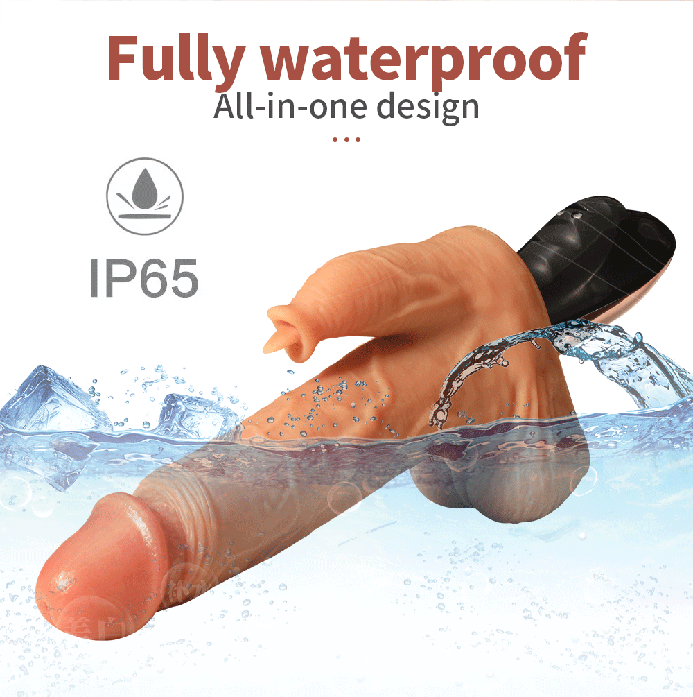 Thrusting &Rotation Licking Rabbit Vibrator