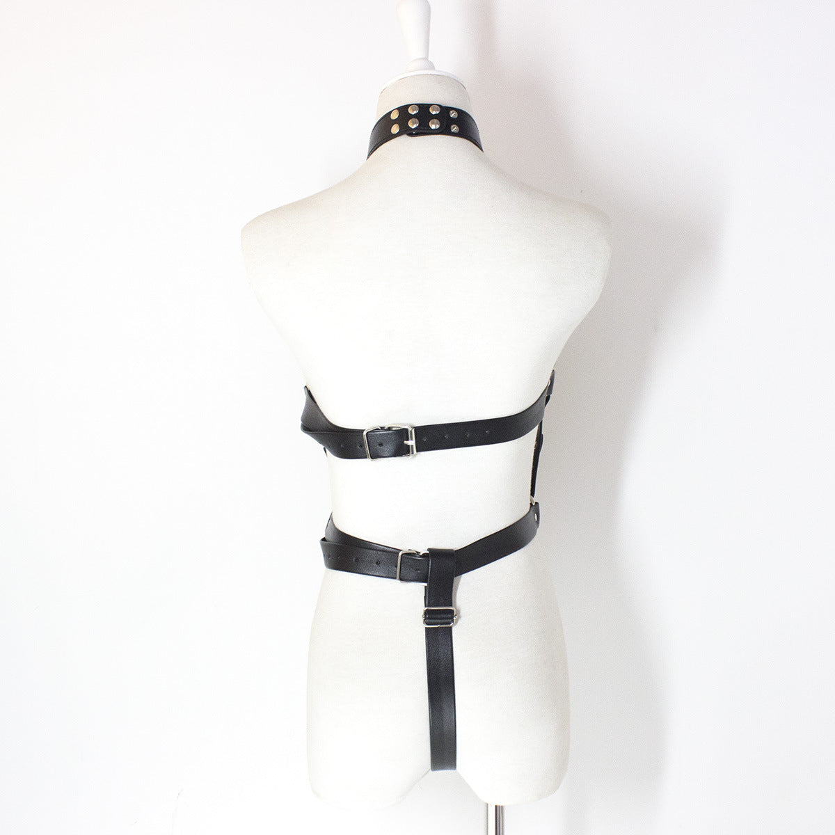 PU Leather Sexy Bondage Harness Lingerie