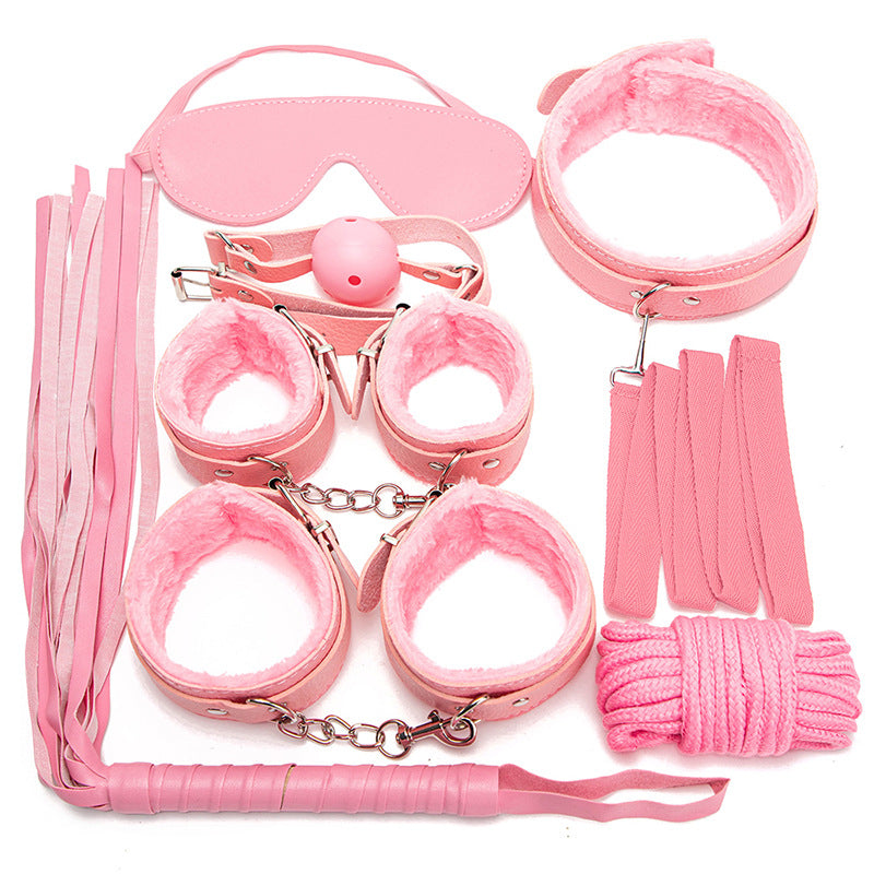 Plush SM Bondage Kit -7 Pcs