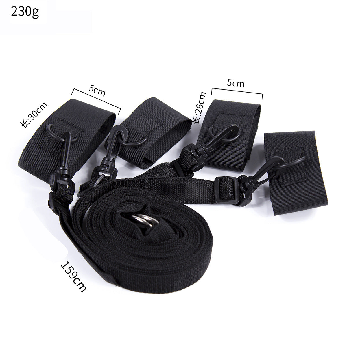 SM products handcuff restraints on the bed