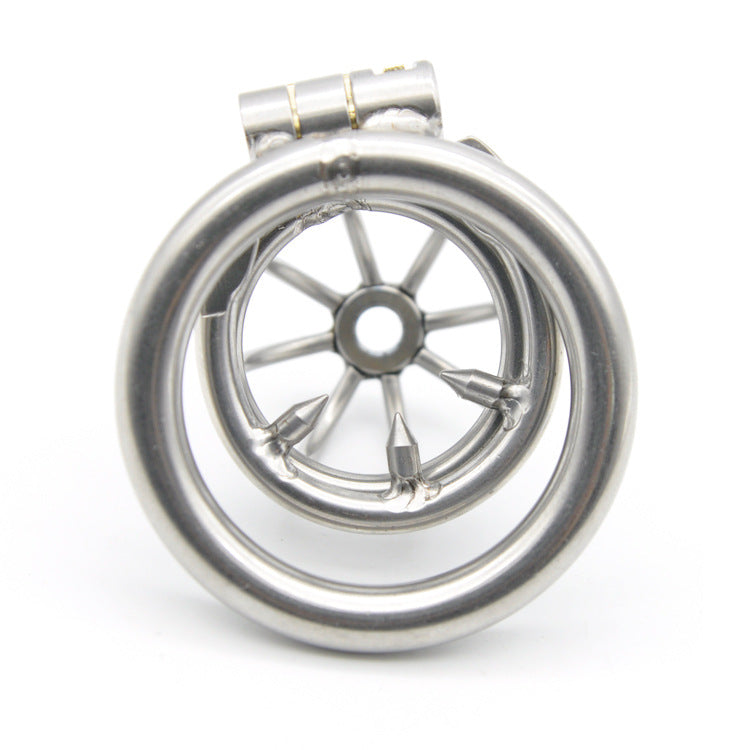 The Pen Deluxe Stainless Steel Locking Chastity Cage