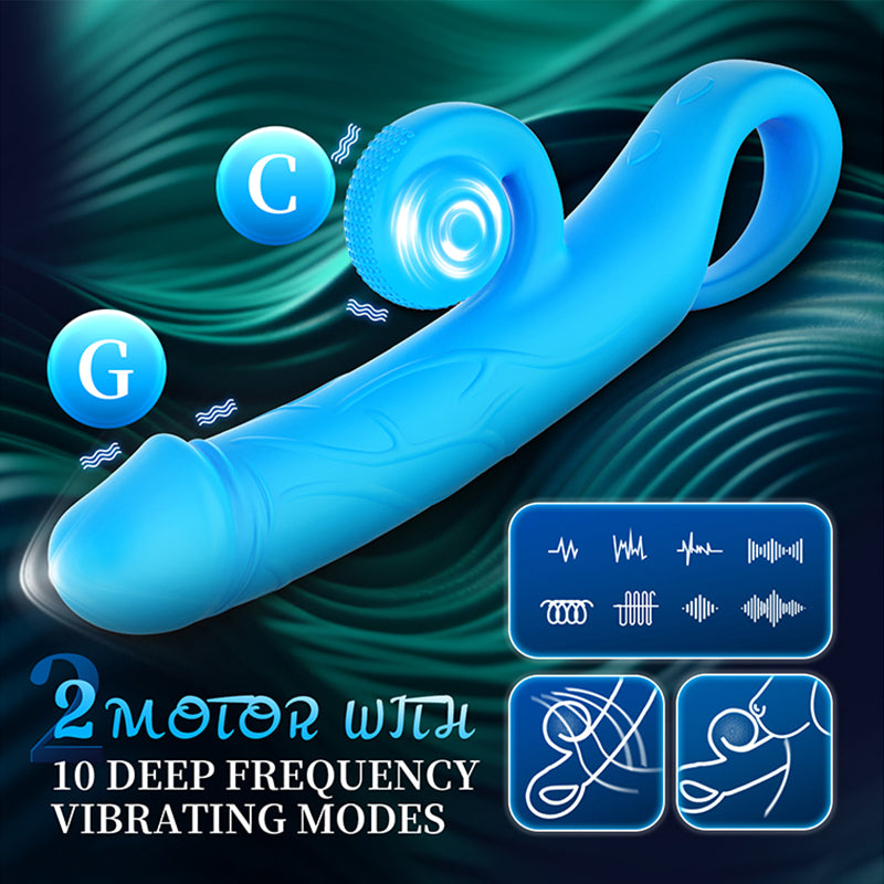 Snail Clit Stimulator & G-spot Vibrator