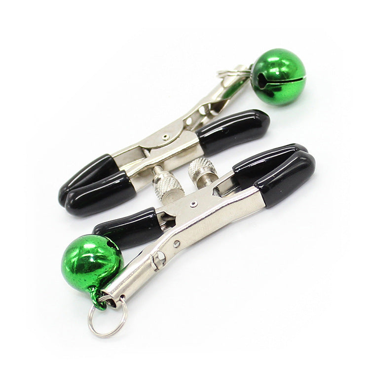 Nipple Clamps with Colorful Bell