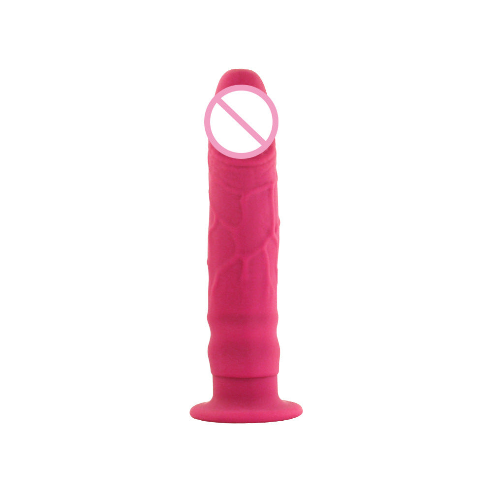 Suction cup silicone simulation penis