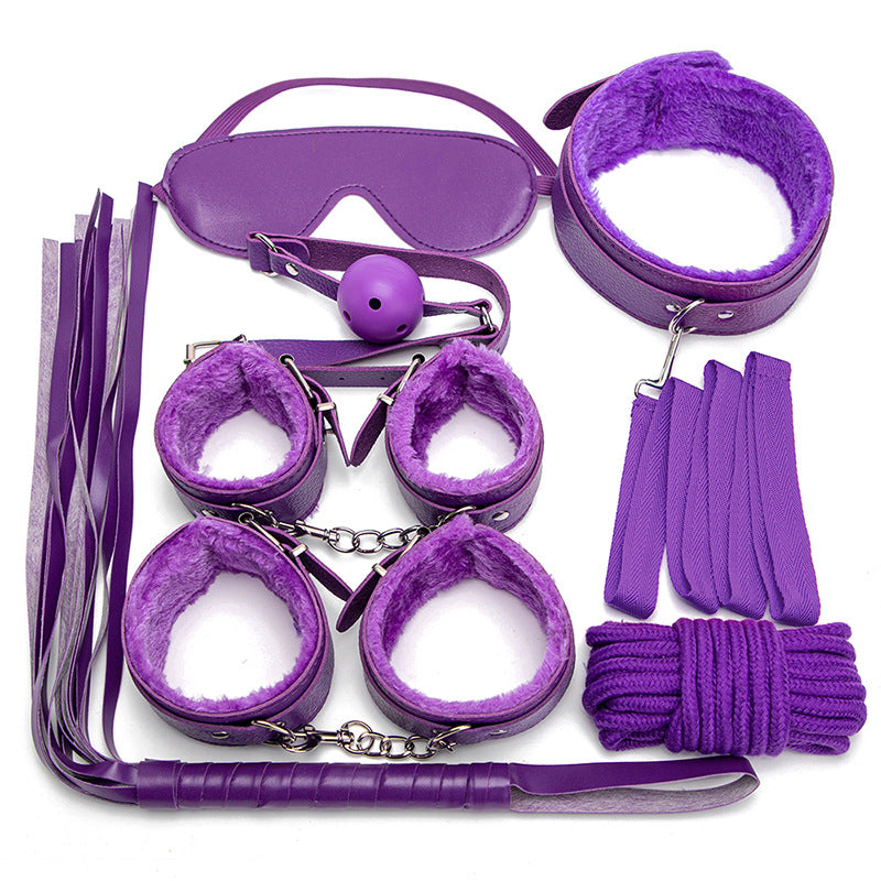 Plush SM Bondage Kit -7 Pcs