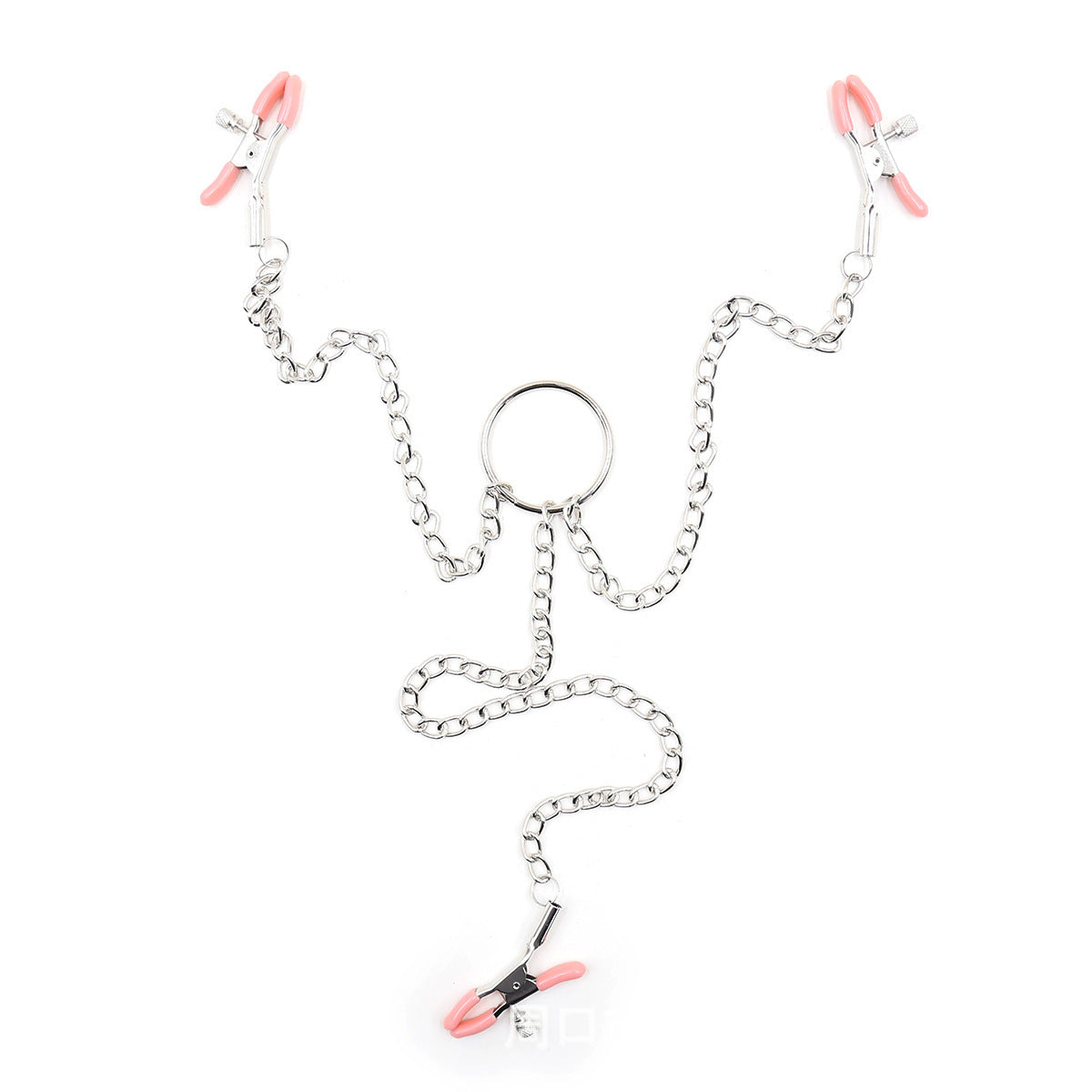 Nipple And Clit Clamp With Bell