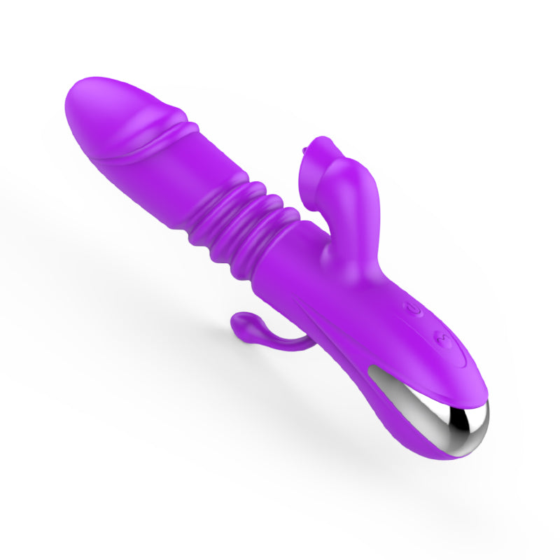 Thrusting Double Stimulation Vibrator