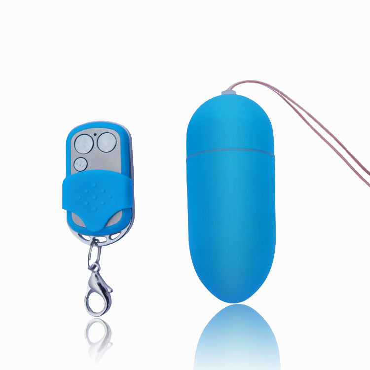 Wireless remote control vibrating egg