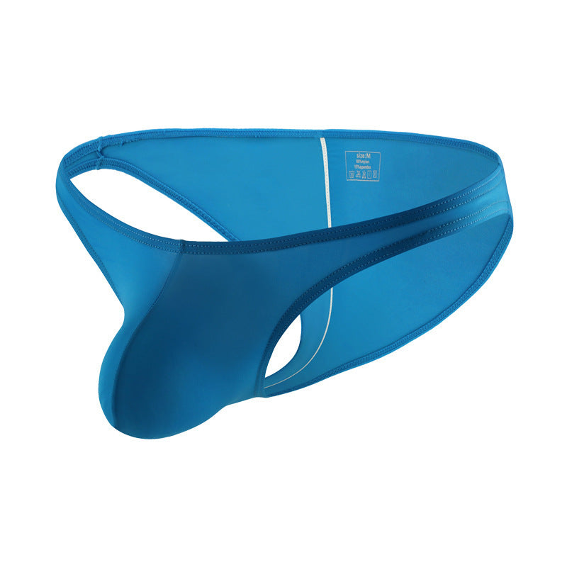 Powerful High-elastic Young Men Back Plicated Panty