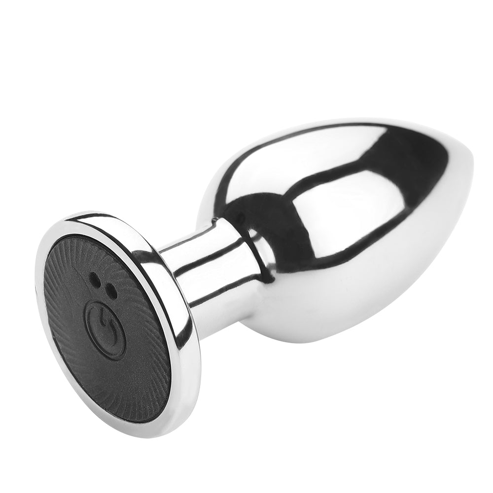 Vibration Stainless Steel Butt Plug