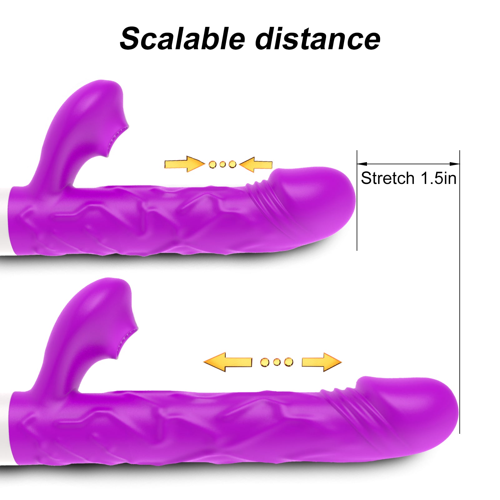 Thrusting Sucking Rabbit Vibrator