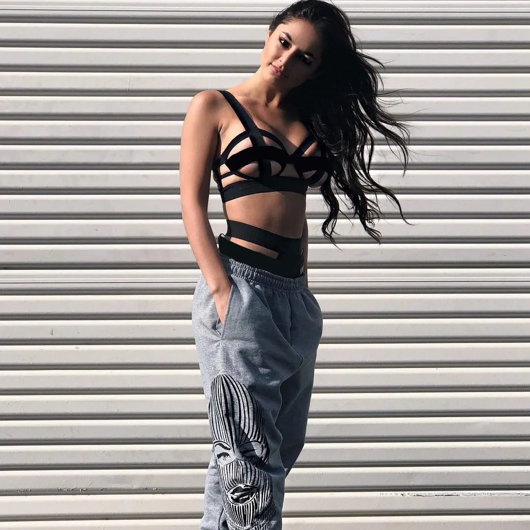 Women Fashion Sexy Hollow Strap Lingerie Set