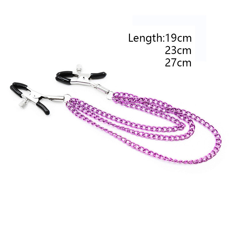 Three Chain Nipple Clamp