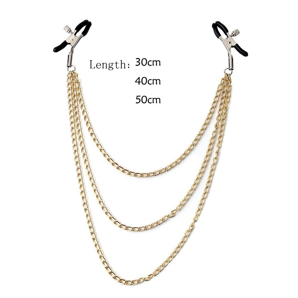 Three Chain Nipple Clamp
