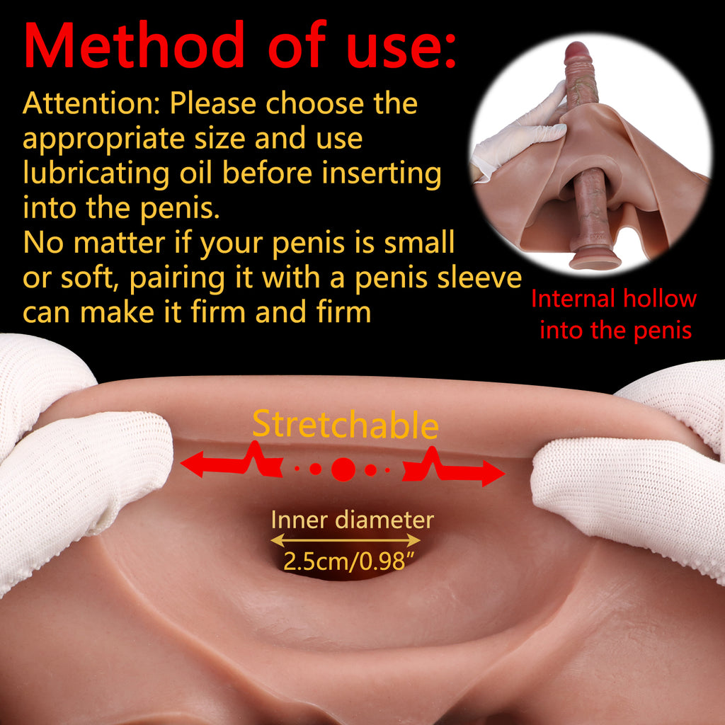 Realistic Cock Sleeve Underwear-C