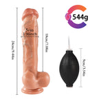 Ejaculating Super Realistic Dildo With Blue Veins
