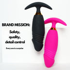 Wireless remote control anal plug
