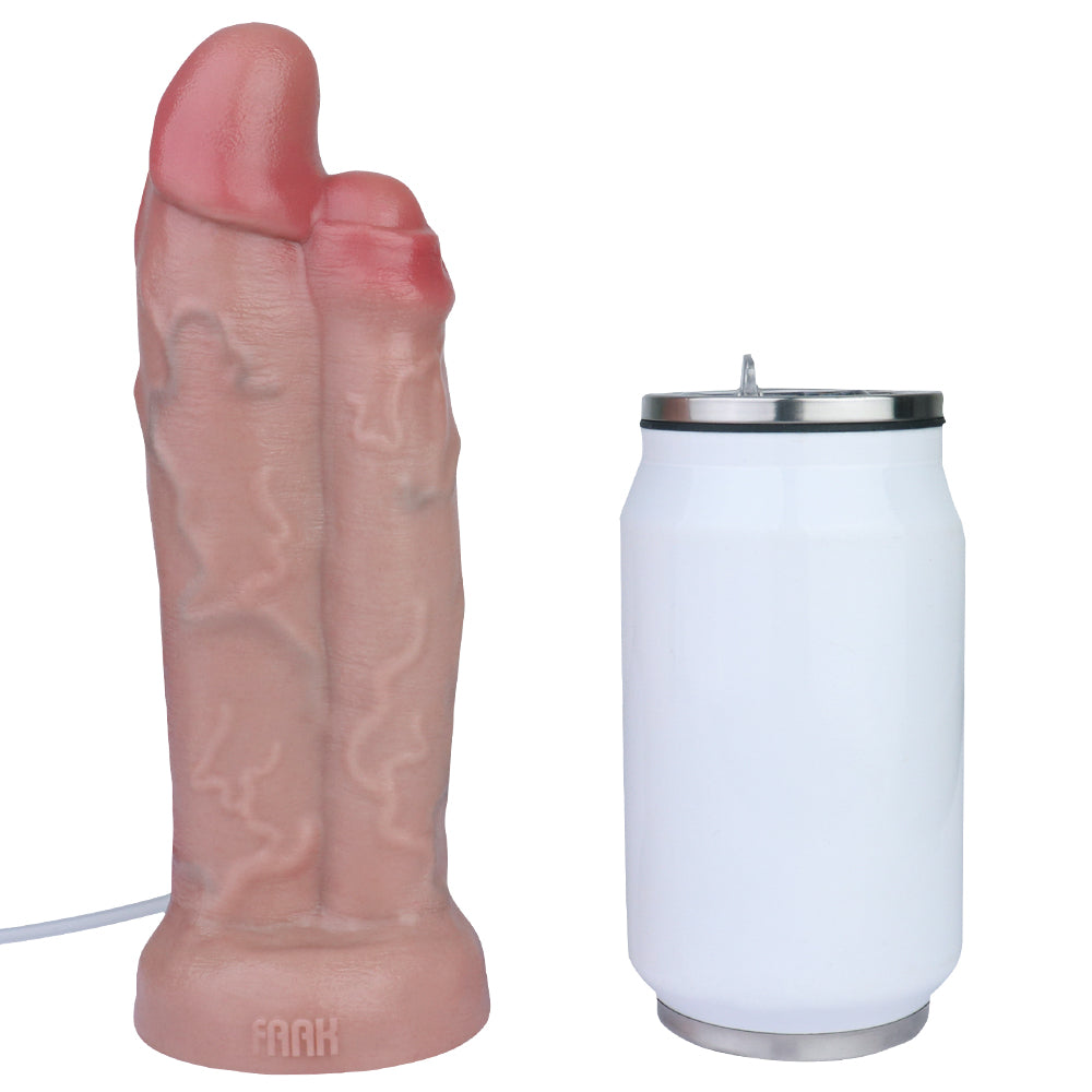 Ejaculation Realistic Double Penis