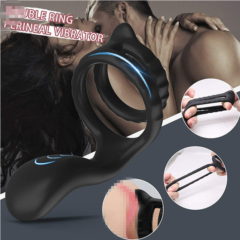 Vibrating Dual Cock Ring