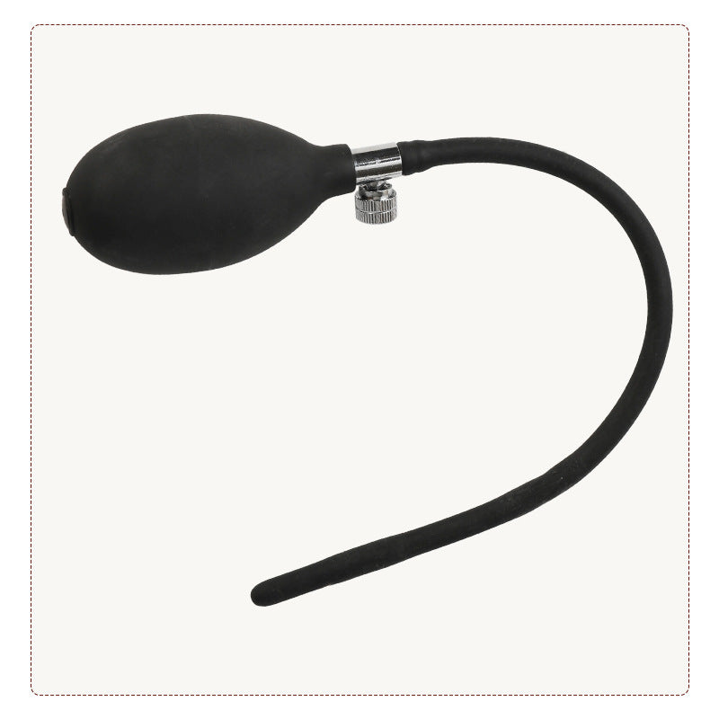 Double Ball Inflatable Penis Plug