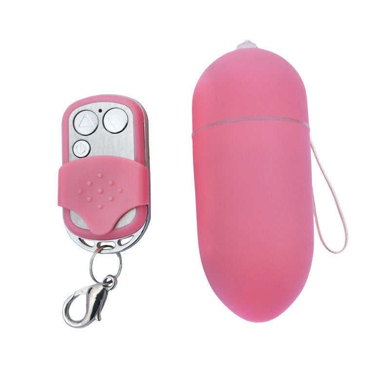 Wireless remote control vibrating egg