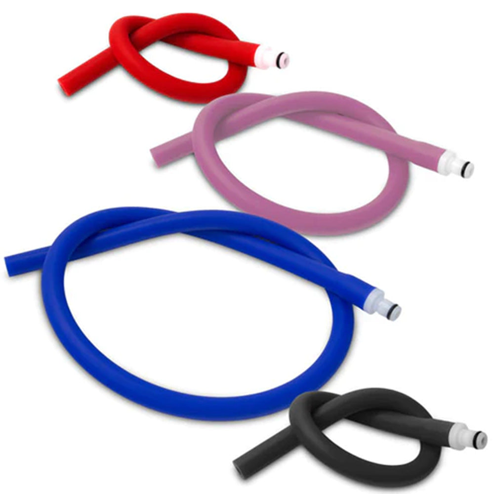 Silicone extended vacuum suction tube
