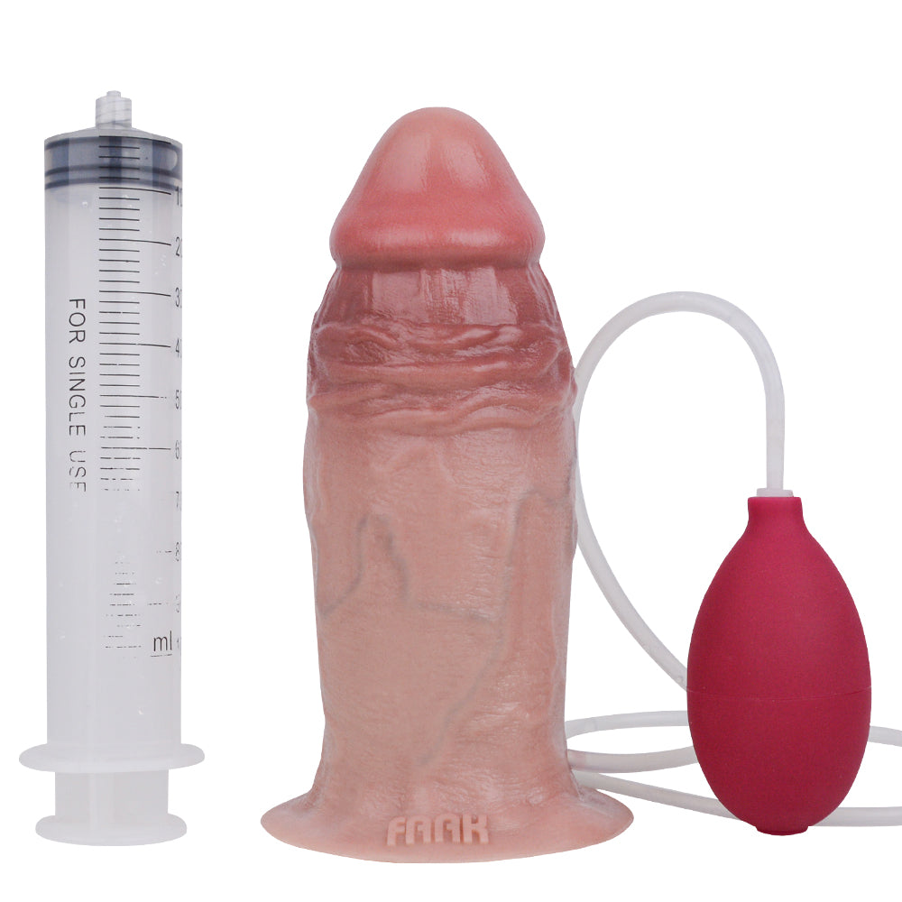 Squirting Butt Plug Realistic Penis