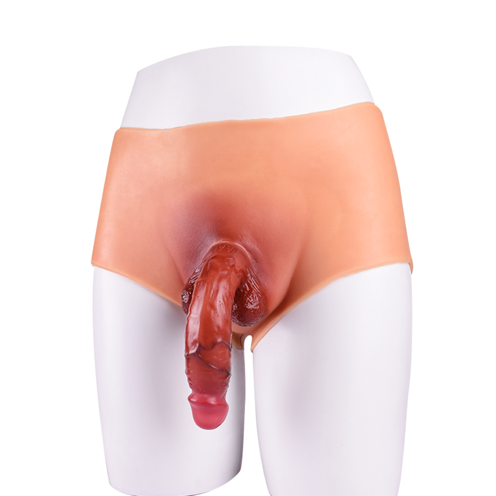 Realistic Silicone Dildo Pants