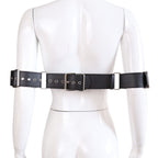 Wrist to Waist Leather Bondage Restrain