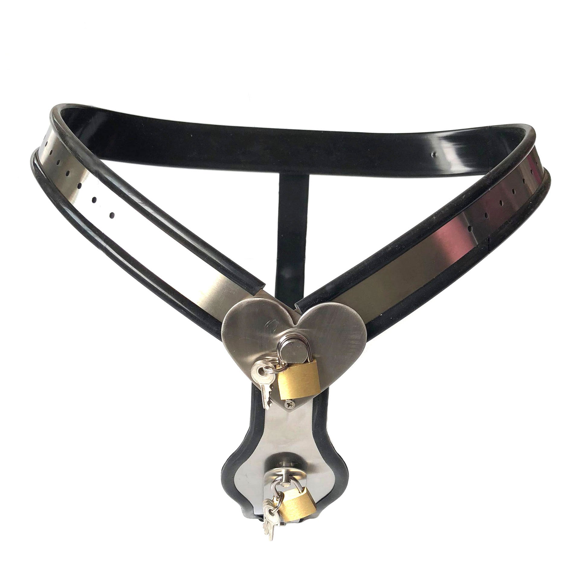 Heart Belt Female Chastity With Ass Hole