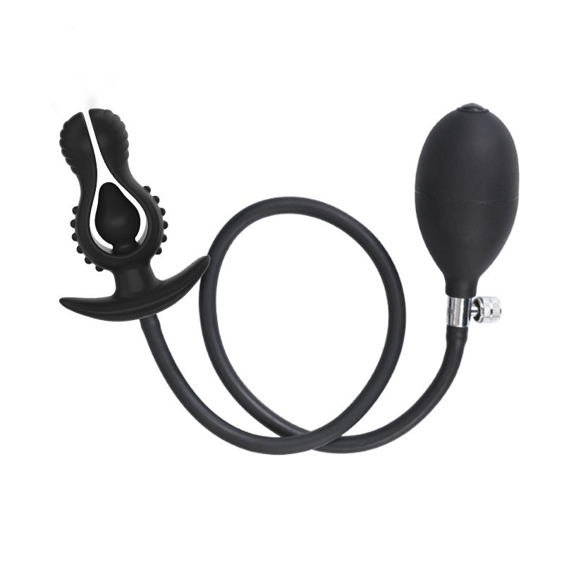 Flower Bud Inflatable Anal Plug