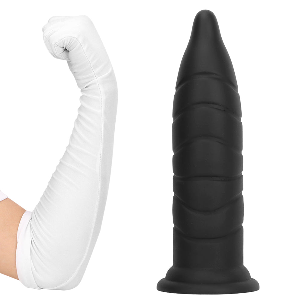 Silicone Anal Plug with Suction Cup