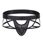 Black Men's Mesh Faux Panties Underwear