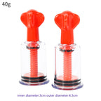 Twist Nipple Suckers -Red