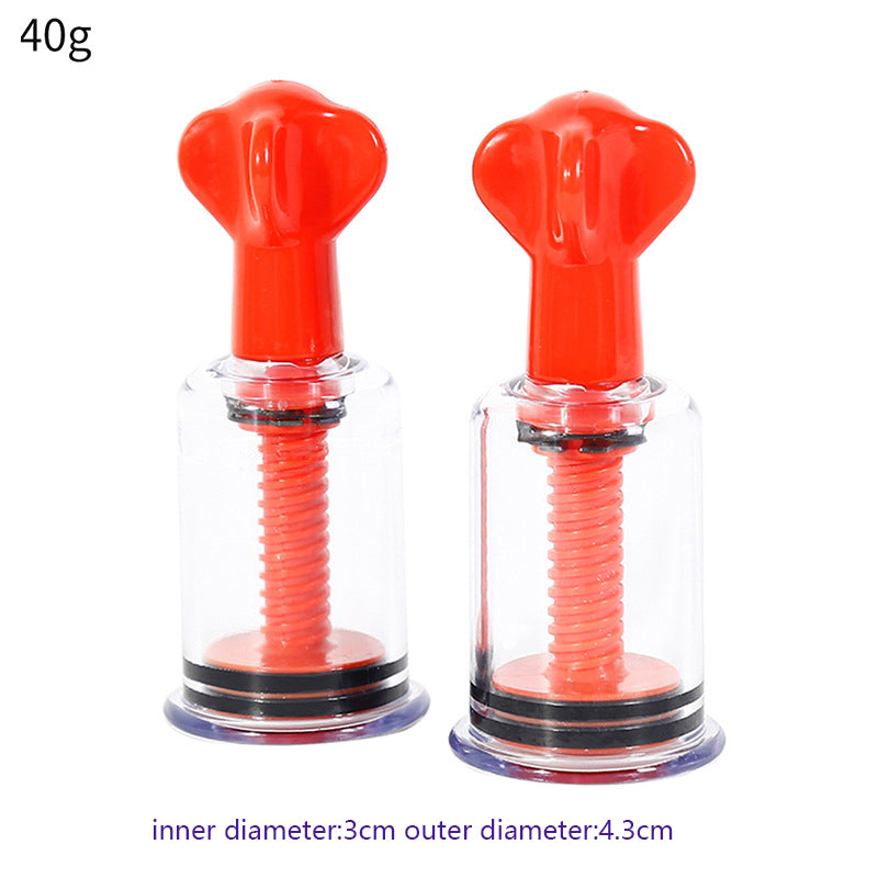 Twist Nipple Suckers -Red