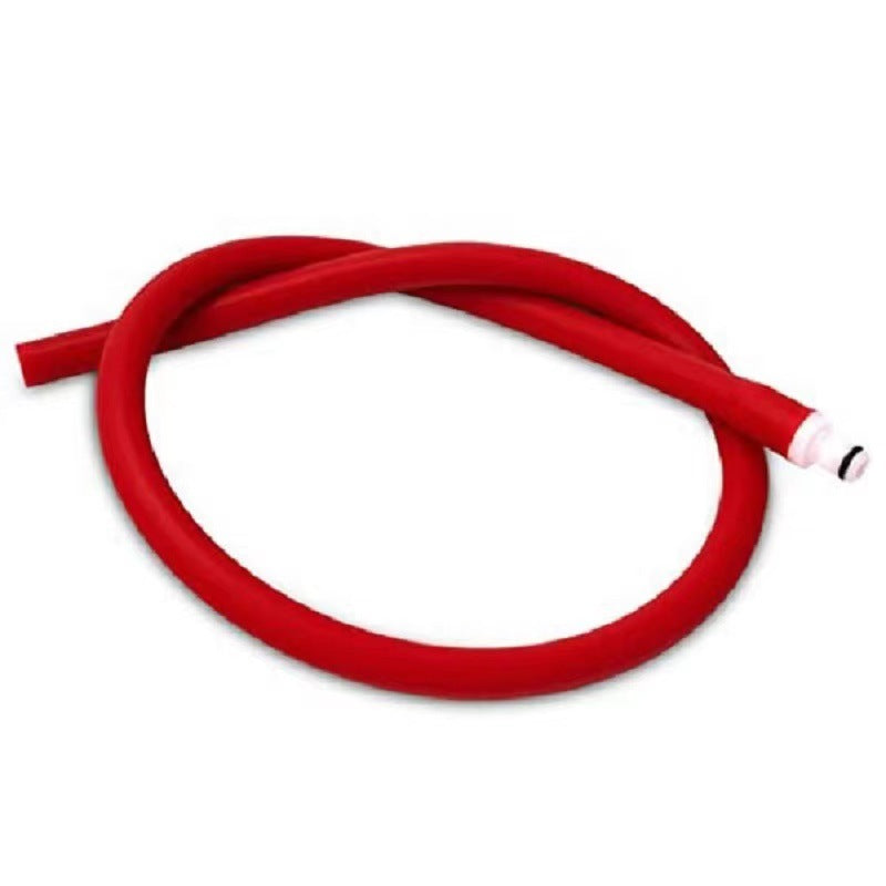 Silicone extended vacuum suction tube