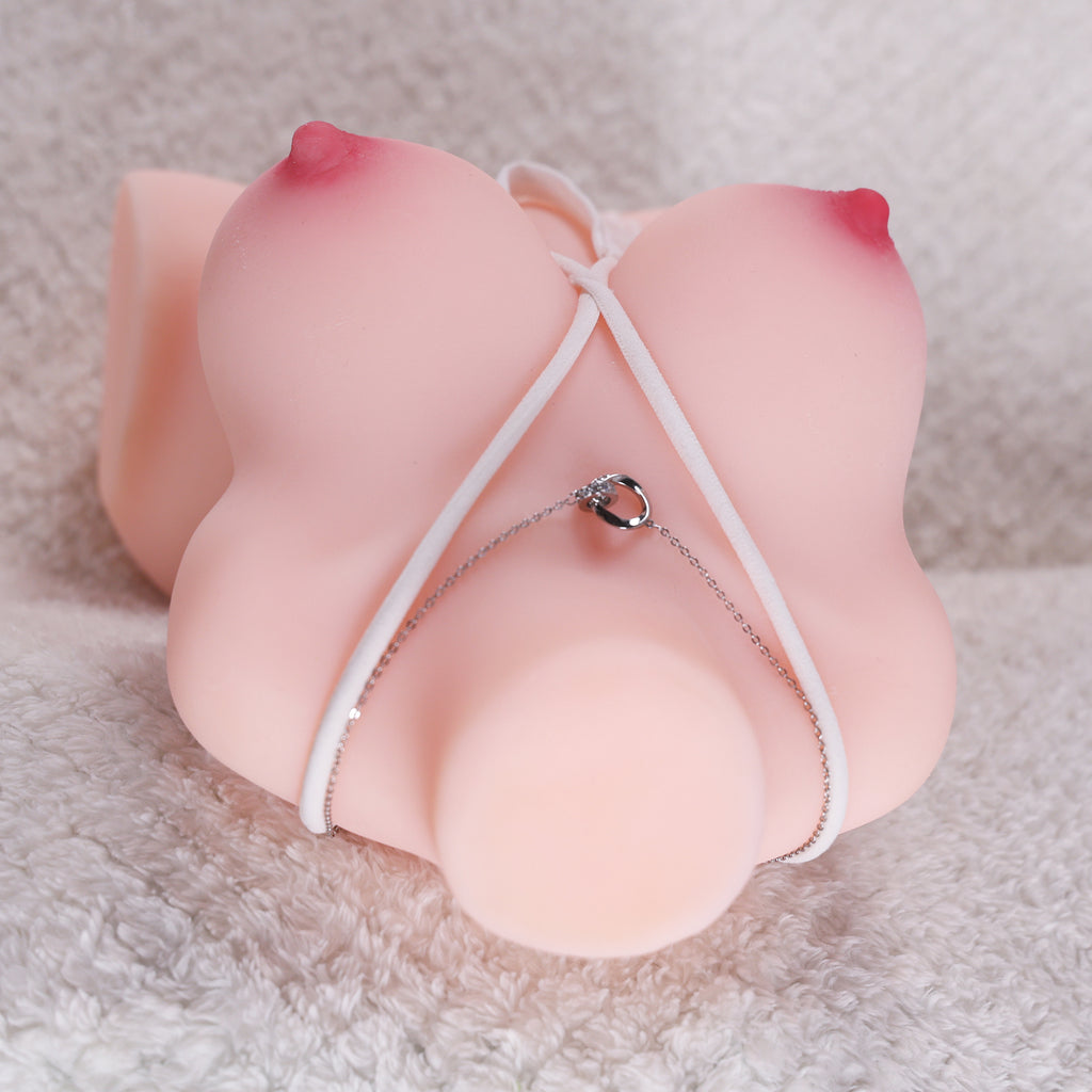 Elu Realistic Vibrating Small Sex Doll Torso