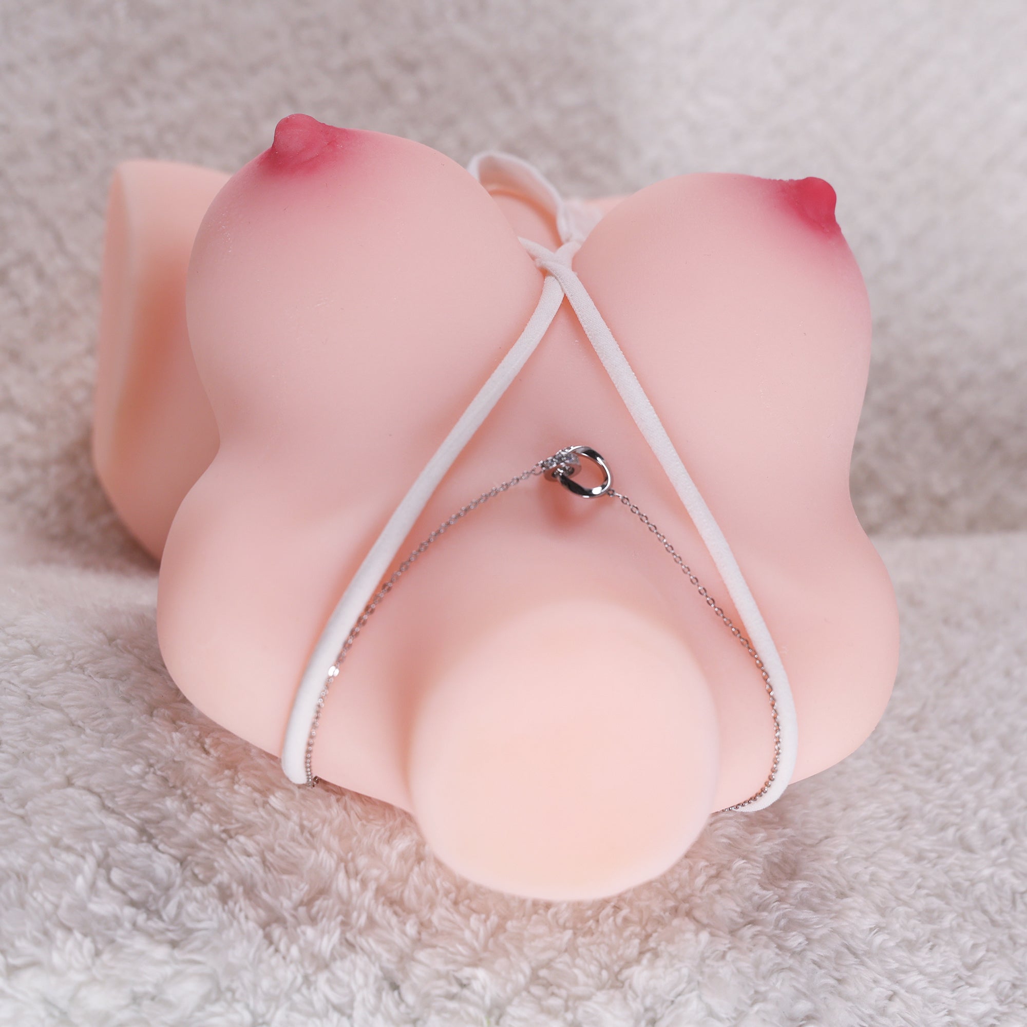 Elu Realistic Vibrating Small Sex Doll Torso