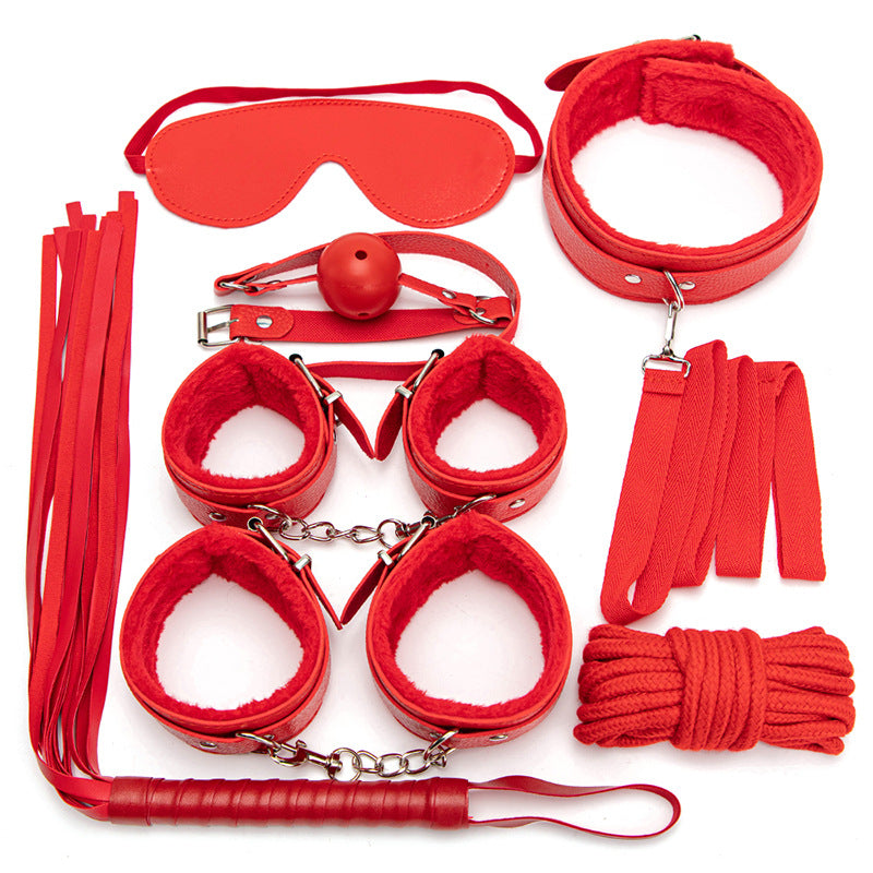 Plush SM Bondage Kit -7 Pcs