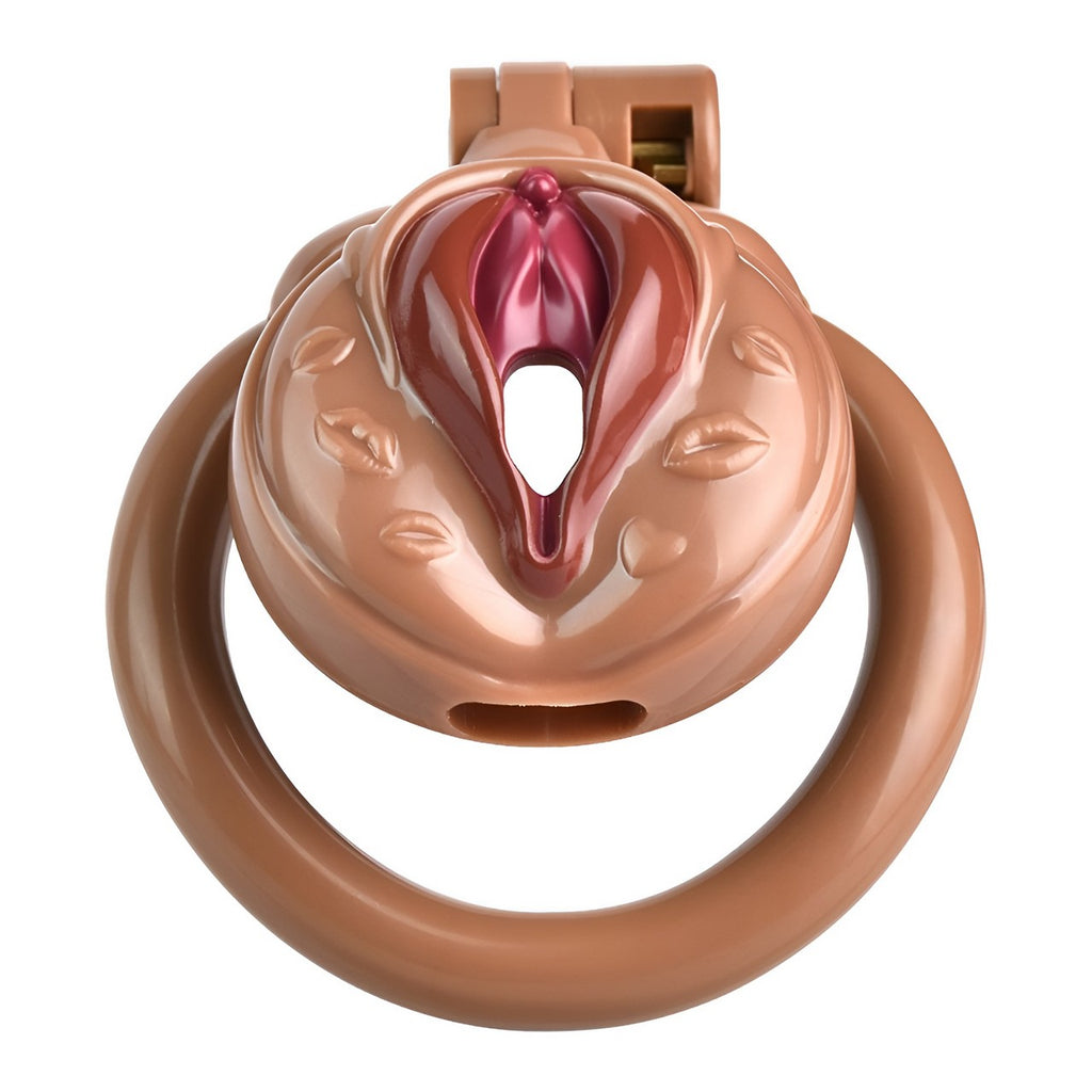 Sissy Pussy Chastity Cock Cage