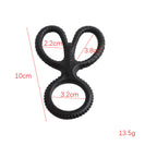 Scissors Silicone Cock Ring