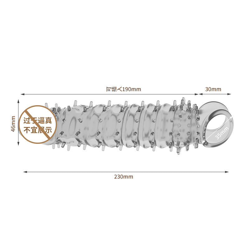 Bigger Girth Enhancer Condom