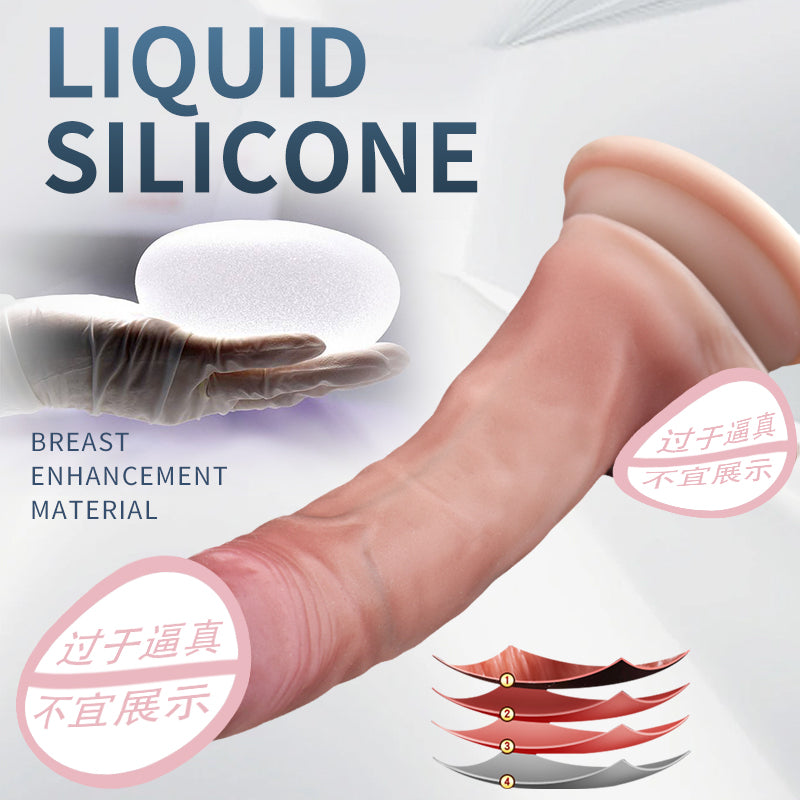 Ultra Realistic Dildo with Suction Cup-6.7 inch