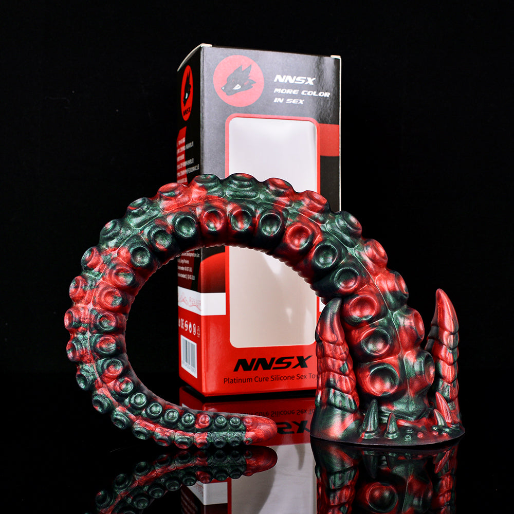 Red Devils Silicone 17.5"Horse Dick